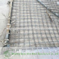 Roche caver câble protection rope mesh / rock riprap rope mesh